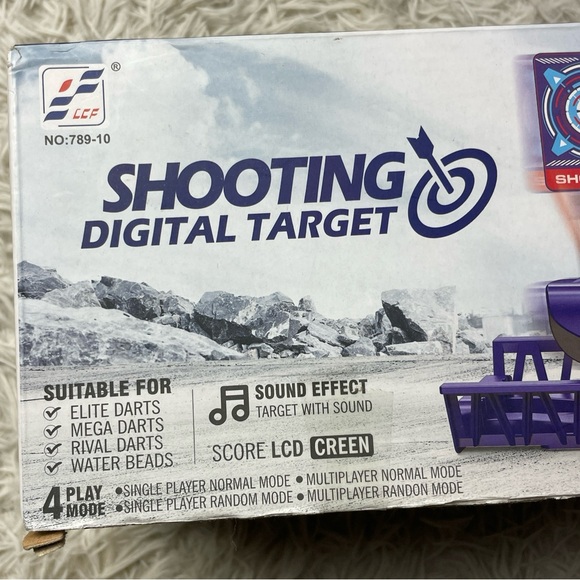 Shooting  Digital Target With Elite/Mega/Rival Darts / 4 Play Modes - Picture 5 of 5
